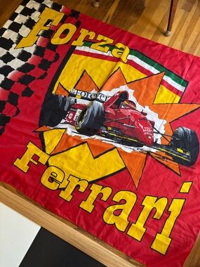 Ferrari formula one forza racing banner flag